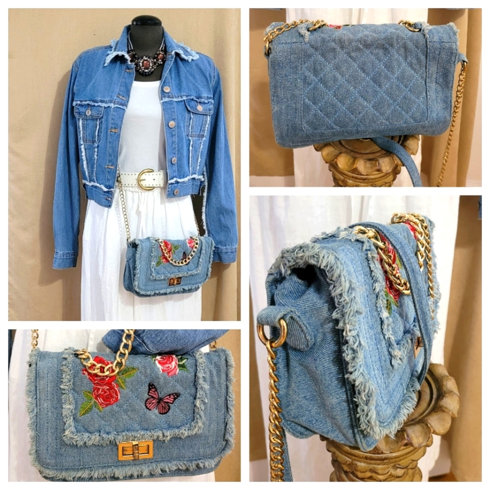 QUILTED Bag / Denim